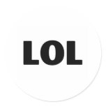 LOL ROUND STICKERS