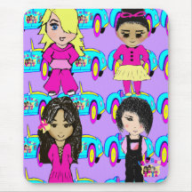 Lola Buds (mousepad)