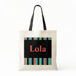 Lola Pretty Striped Tote Bag
