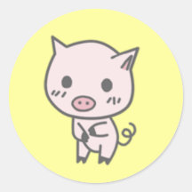 Lola The Pig Stickers 1&1/2in