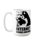 lolcat the internet is serious business mugs