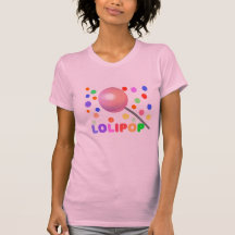 LOLIPOP-Ladies AA Cap Sleeve Raglan T-shirts
