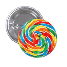 Lollipop Pinback Button
