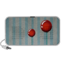 Lollipop speaker candy