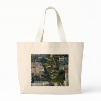 Lombard Street In San Francisco Americas Crookedes Canvas Bag
