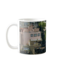 Lombard Street In San Francisco Americas Crookedes Coffee Mug