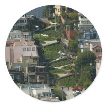 Lombard Street In San Francisco Americas Crookedes Stickers