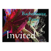 Lonavala Foliage - Abstract Personalized Invite
