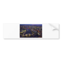 London at night (by St.K) Bumper Sticker