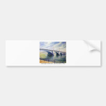 London Bridge by Alfred Zwiebel Bumper Stickers