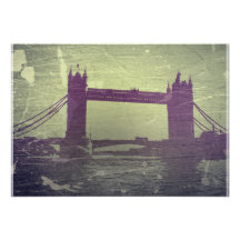 London Bridge Personalized Announcement