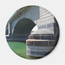 London Bridges Water Refrigerator Magnet