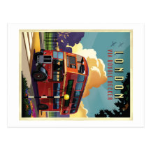 London Bus Post Card
