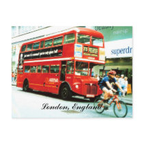 London Bus Postcard