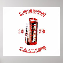 London Calling 1979 Poster