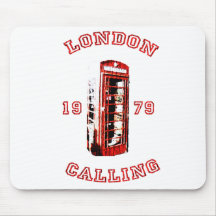 London Calling Mouse Pad