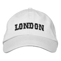London Cap Embroidered Baseball Caps