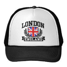 London England Hat Mesh Hat