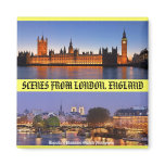 London, England Magnet by Moji A Gbadamosi Okubule