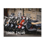 London, England Motorbike Postcard