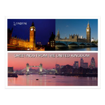 London England  Postcard Mojisola  A Gbadamosi-Oku