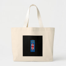 London England telephone box Bags