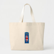London England telephone box Tote Bags