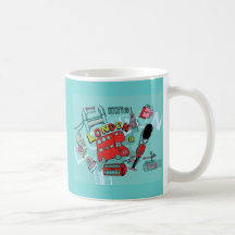 London ~ England United Kingdom Travel Art Mug