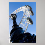London Eye and Street lamp Posters