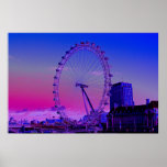 London Eye Art Print