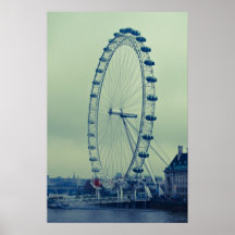 london eye blue impresiones