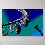 London Eye Digital Image Print