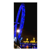 London Eye night view Photo Card