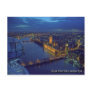 london  eye postcard
