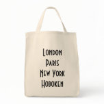 London Paris New York Hoboken bags
