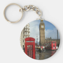 London Phone box & Big Ben (St.K) Keychains