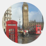 London Phone box & Big Ben (St.K) Sticker