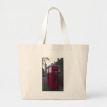 London Red Telephone box Bags