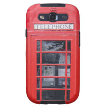London Red Telephone Box Galaxy S3 Cover