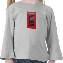 London Red Telephone Box T-shirts