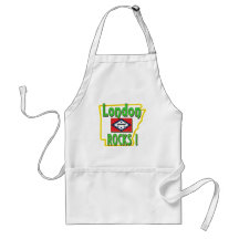 London Rocks ! (green) Apron