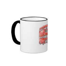 London routemaster bus coffee mugs