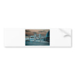 London south Bank selenium toned image bumper stickers