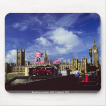 London souvenir stall, England, U.K. Mouse Pads