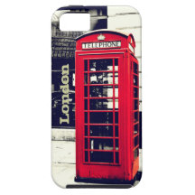 London Telephone Booth Case iPhone 5 Cases