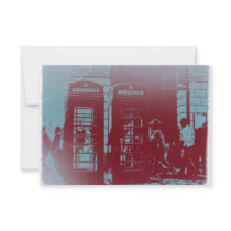 London Telephone Booth Invite