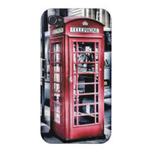 London Telephone Booth iPhone Case iPhone 4/4S Covers