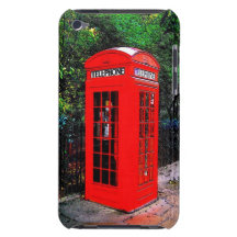 london telephone box iPod touch cover