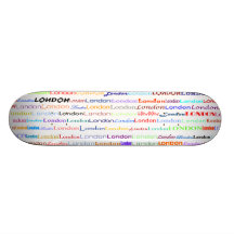 London Text Design II Skateboard 2