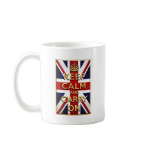London to Weymouth Keep Calm and Carry On Coffee Mug